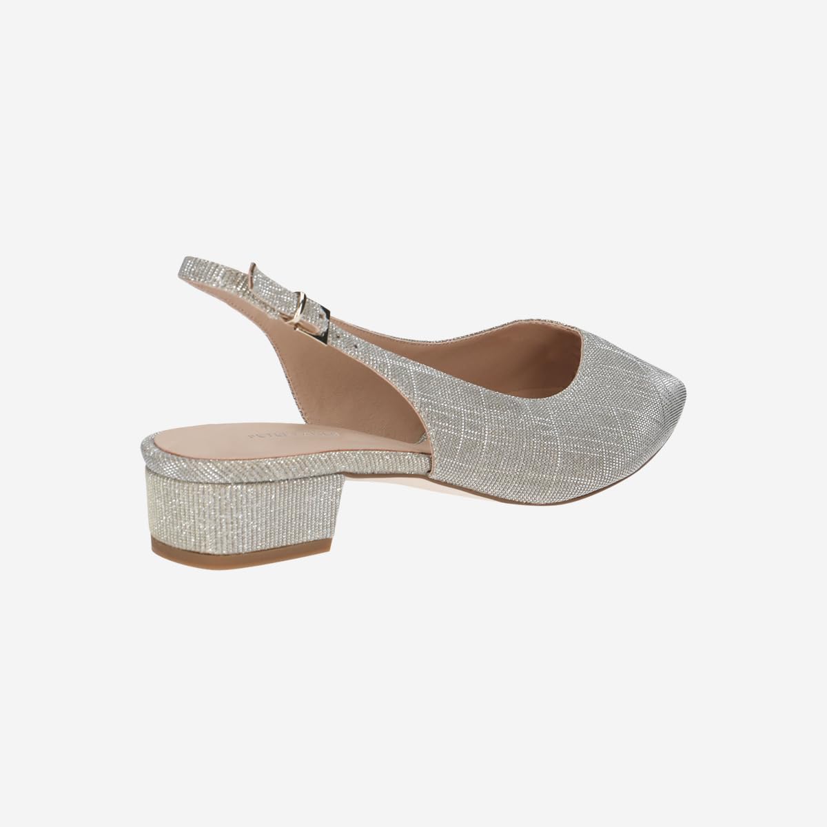 Peter Kaiser Damen - Peeptoes & Slingpumps 79442 in metallic Textil