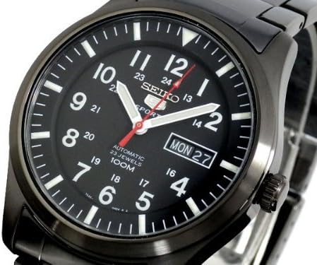 Seiko 5 Sports SNZG17K1 Automatic 100M Black