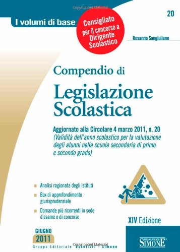 Compendio di legislazione scolastica