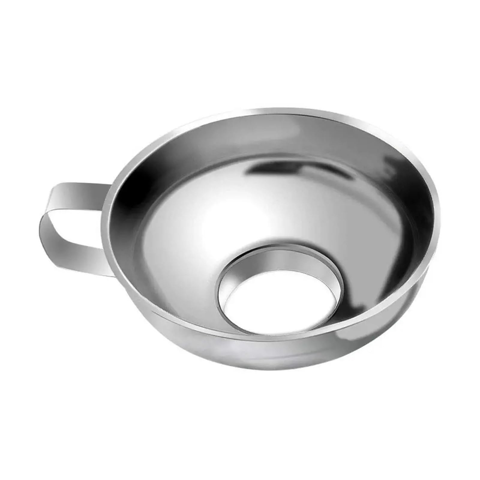 Imbuto in acciaio inox Imbuto for inscatolamento in acciaio inossidabile, utensile da cucina(Large)