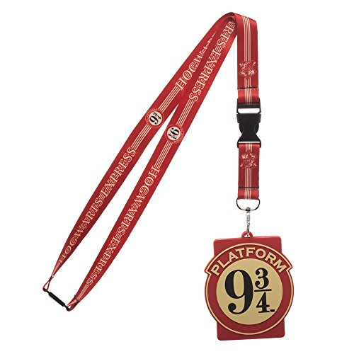 Harry Potter Hogwarts Express Platform Nine And Three Quarters Breakaway Lanyard ID Badge Holder