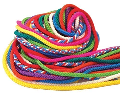 VINEX Springseil Set - 5 Bunte Seile à 3 Meter Länge