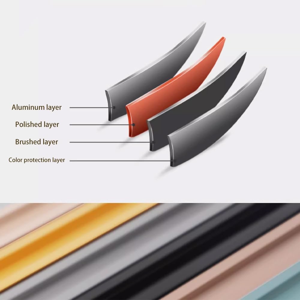 Aluminiowa zasłona sufitowa montowana na górze cichy karnisz z haczykami (różowa 220 cm) dla płynnej obsługi i łatwej instalacji