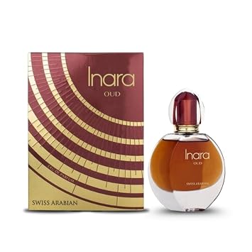 Swiss Arabian Inara Oud - Luxury Products from Dubai - Long Lasting, Addictive Personal EDP Spray Fragrance - Seductive Signature Aroma - 1.8 oz
