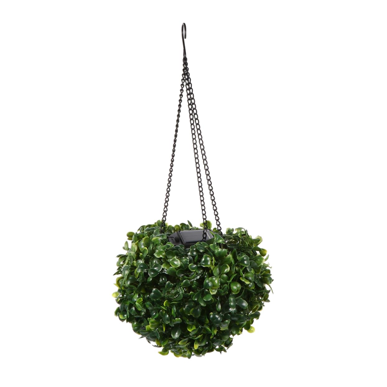Lampe solaire boule de rotin fleur idéale pour décorer et baliser vos allées - 8