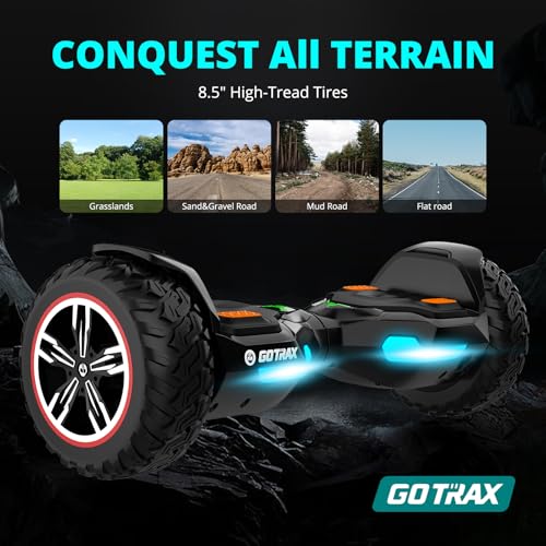 Gotrax COSMOS Hoverboard With 8.5 Inch All Terrain Offroad Tires thumb #2