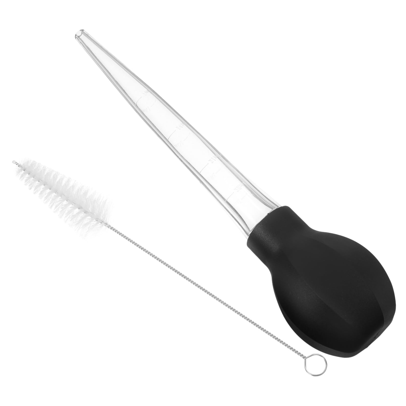 Cabilock Liquid Suction Pump Turkey Baster Kit Bulb Pump Baking Tool Versatile Liquid Transfer Tools Bbq Basting Brush