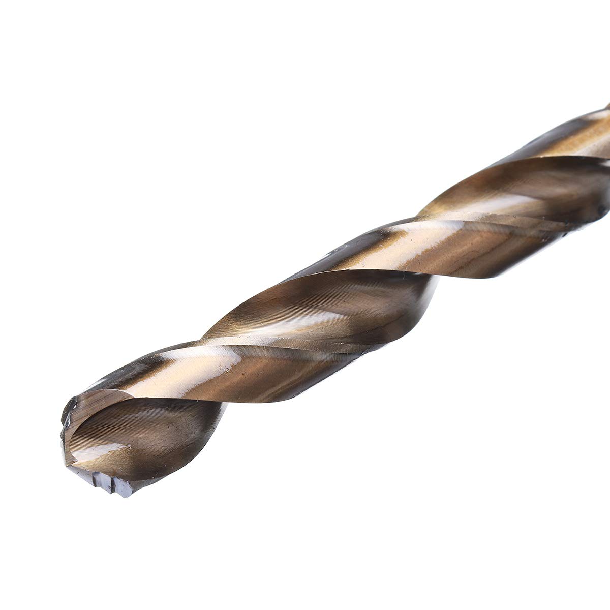 Juego de brocas helicoidales M42 Hss, cabeza de 3 bordes, broca de alto cobalto al 8% para perforación de metal y madera de acero inoxidable - Juego de brocas de 25 piezas