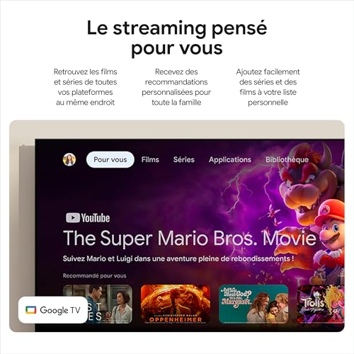 Google TV Streamer 4K 32GB Porcelain (GA05662-DE) (GA05662DE)