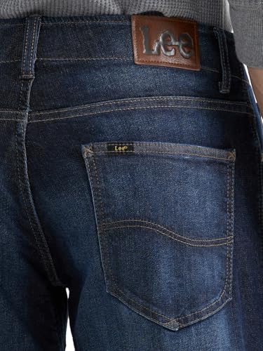 Image of Lee Men's Straight Fit Cotton Jeans