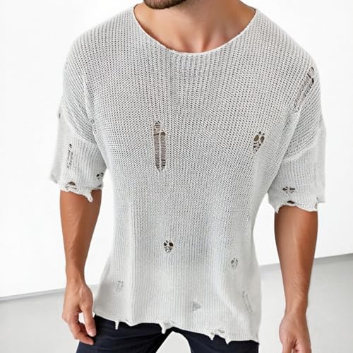 Camisas de verano talla grande estampadas con corte cómodo tropical 2