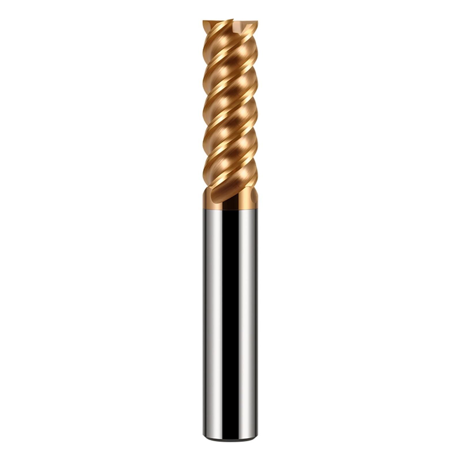 1 Uds. Fresa De Extremo Carburo HRC72 CNC Tungsteno 4 6 8 10 12 20mm Herramienta Endurecida Acero Inoxidable(HRC72,16X65X16DX150L)