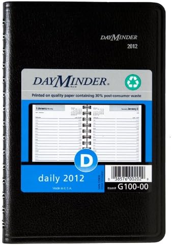 At-A-Glance DayMinder Four Person Group Appointment Book - Large - Julian Dates - Daily - 12 - View #11