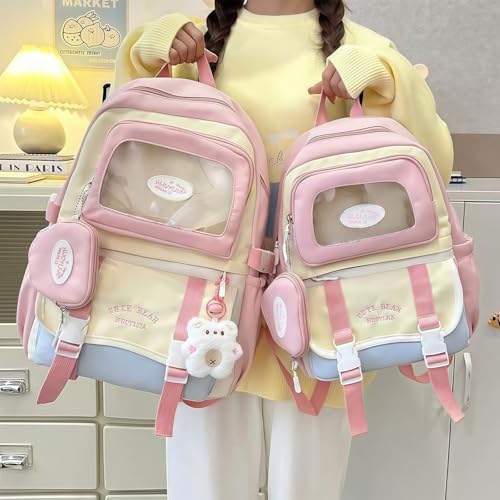 Mochila Itabag con panel extraíble para pines de cosplay anime 2