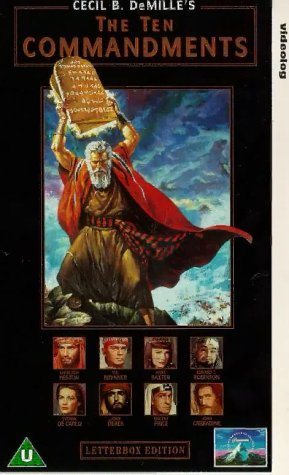 Preisvergleich Produktbild Ten Commandments [VHS] [UK Import]