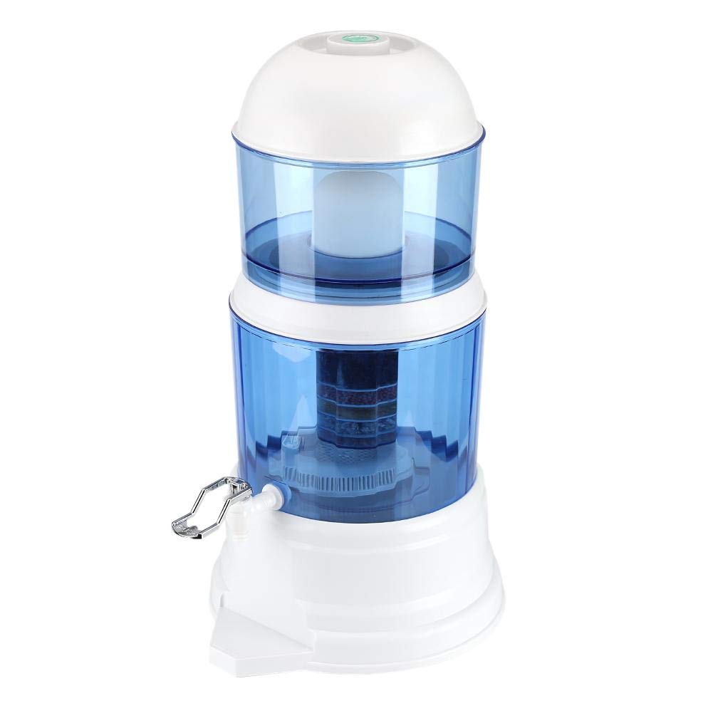 Estink Filtro de Agua de Cerámica para Exteriores, 16 L, con Grifo
