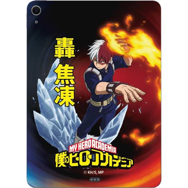 Skinit Decal Tablet Skin Compatible with iPad Air 11in (2024-2025) - Officially Licensed My Hero Academia Shoto Todoroki Season 4 Design