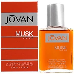 Jovan Musk Aftershave Lotion for Men, 118ml