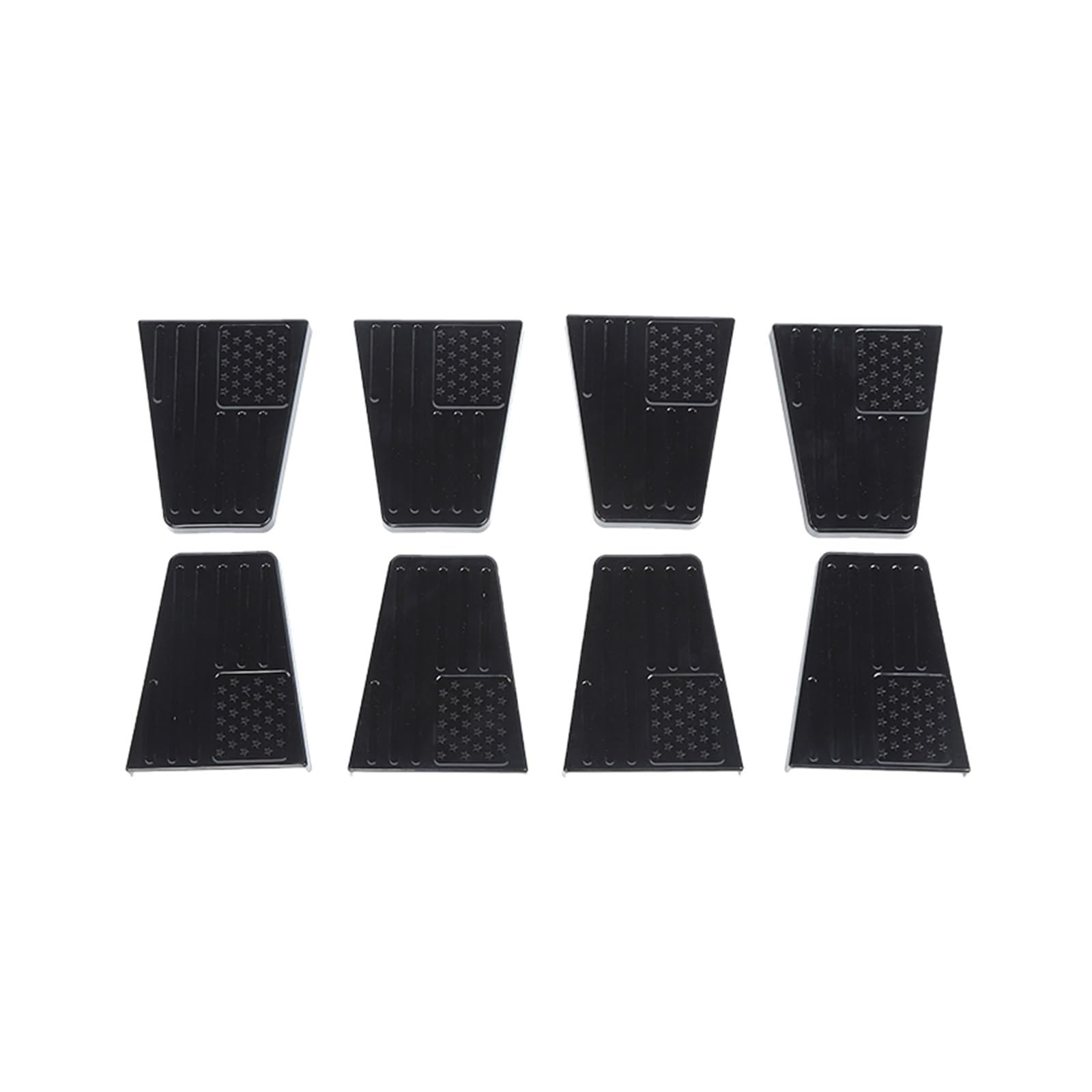 Kit charnière de porte anti-rayures en ABS pour protéger votre Wrangler JK