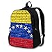 Venezuela Flag Puzzle Bolsas de Zapatos de Viaje portátiles Organizador de Zapatos Bolsas de Almacenamiento de Ahorro de Espacio 12.6x16.5 Pulgadas