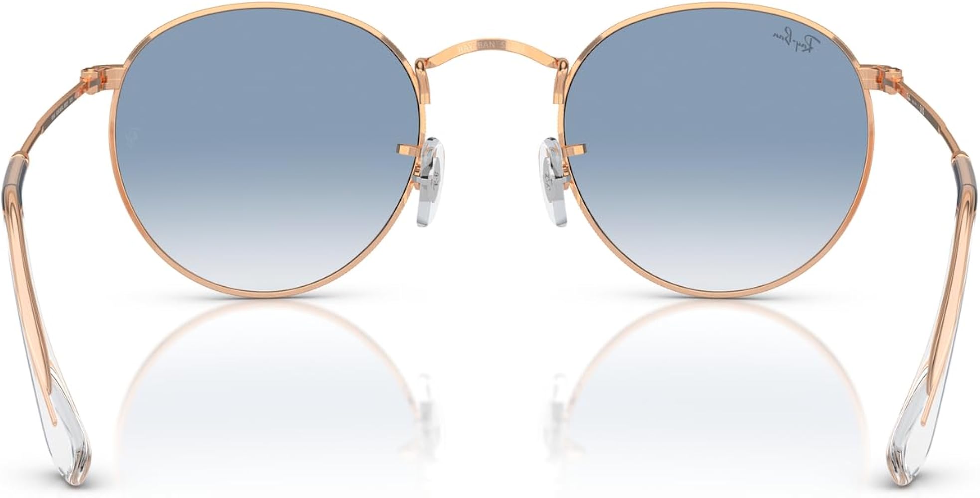 Amazon | [レイバン] RB3447 ROUND METAL 92023F 53 | サングラス 通販