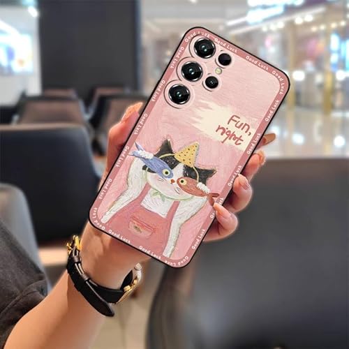 Phone Case Compatible with Oukitel C1/C1 Pro, Protective Shockproof Design Anti-dust Graffiti Full wrap TPU Dirt-resistant Silic