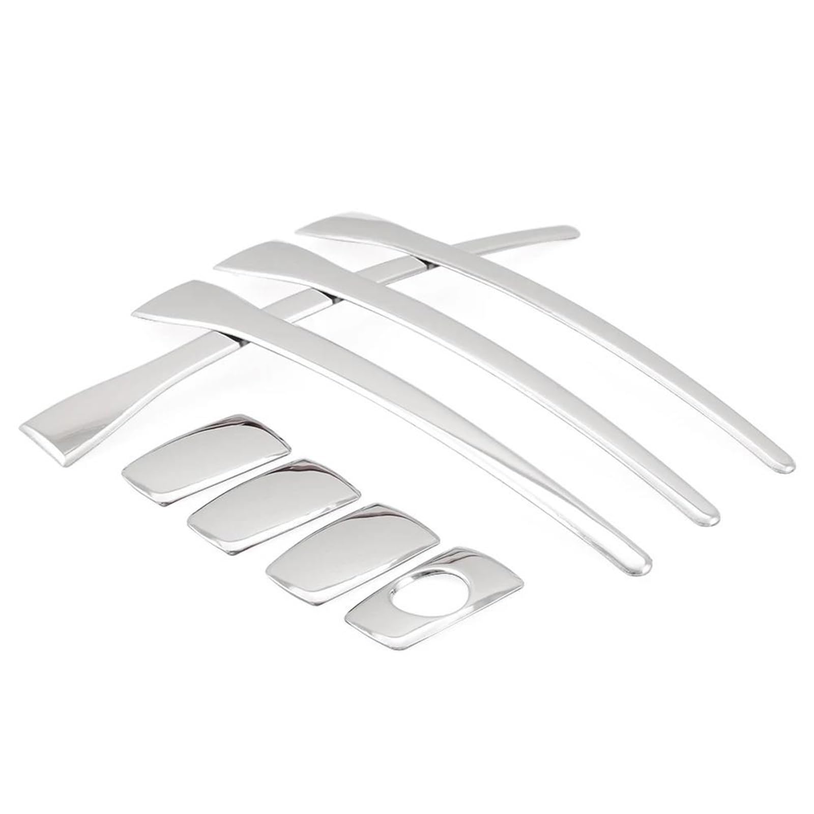 NOHEEU Auto Parts Exterior Door Handle Covers Styling Stickers Decorative for Peugeot 208 2008 3008 207 308 407