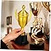 Outanaya Large Trophy Cup with Lid Decorative Award Trophy for Sports Events Soccer Competitions and Academic Achievements Stunning Showpiece for