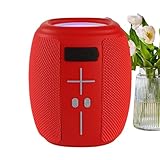 music mini bluetooth speaker nas?l kullan?l?r Strong Build Quality: Crafted with ABS material to ensure a solid structure while maintaining a sleek look this speaker combines functionality with style making it suitable for both home decoration and outdoor entertainment activities
