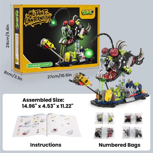 Mutant Angler Fish Building Set DROPS TO - image 6