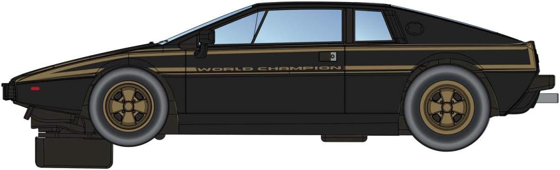 Scalextric Lotus Esprit 2 World Championship Commemorative Model 1:32 Slot Race Car C4253,Black