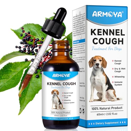 image for ARMOYA Dog Cough Treatmen - Kennel Cough for Dogs - Dog Allergy Relief