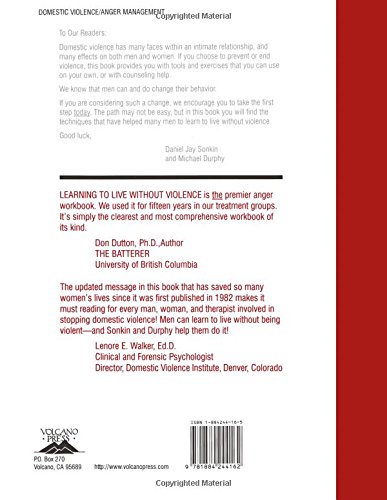 Learning to Live without Violence: A Handbook for Men
