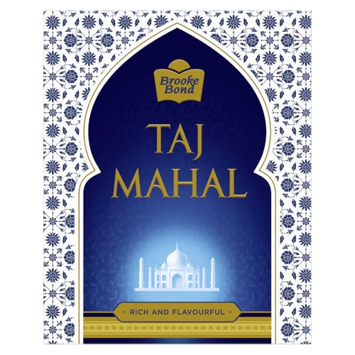 Taj Mahal Tea 1 kg - Rich and Flavourful Chai - Premium Leaf Tea