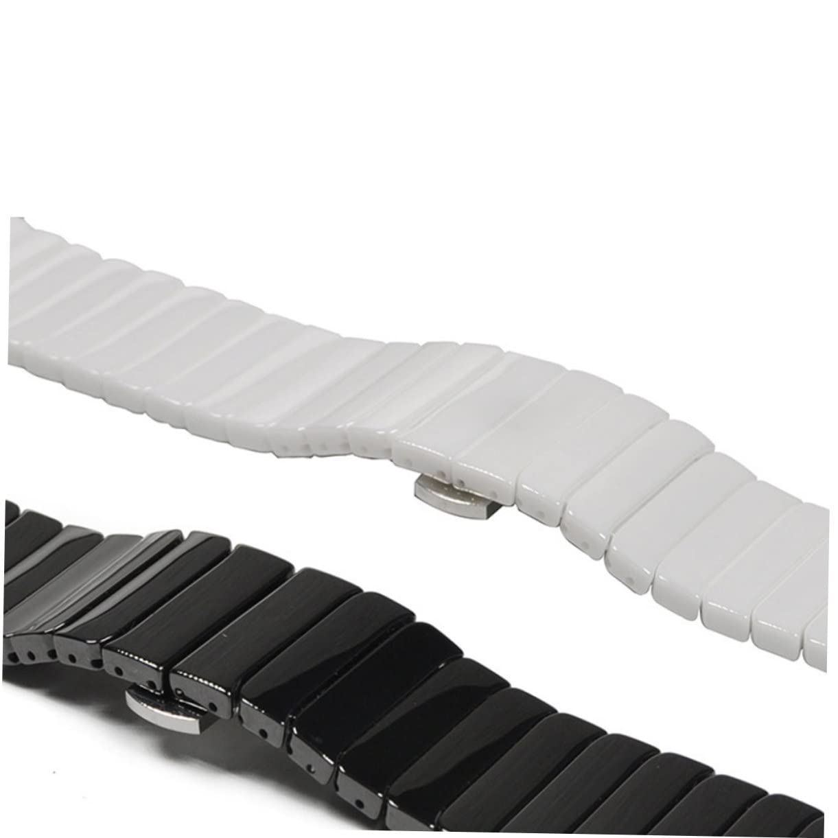 Gatuida Montre Accessoires Smartwatch Accessoires Rythme Bande 22Mm En Céramique Montre Rythme Sangle Noir Intelligent Vitesse Ceinture Rythme Accessoires