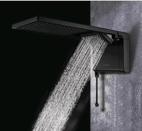 Chuveiro Acqua duo PRETO FOSCO 6800w Lorenzetti 220v
