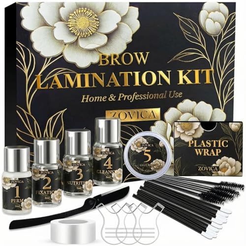 Brow Lamination Kit – DIY Eyebrow Lamination Kit for Salon-Quality Results at Home, Instant Brow