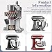 Upgrade Metal Gear WP240309-2 240309-2 Worm Drive Gear & Bracket Kit Compatible with KitchenAid EA734273 PS734273 AH734273 4162100 4162101 4169907 4169941 4170007 4176130 949544
