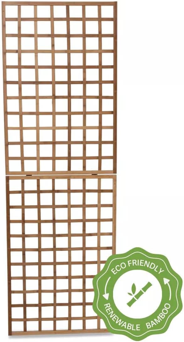 Gardener's Supply Company Bamboo Wall Trellis, Set of Two