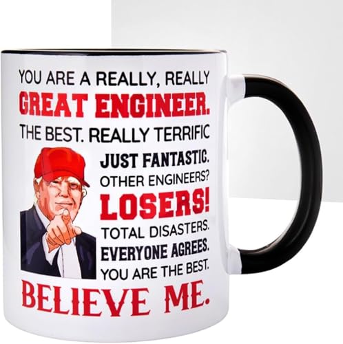 Product Image of the Donavibe Engineer Mug 11oz, Engineer Gifts for Men Women, Christmas, Fathers Day, Mothers Day, Birthday, Gifts for Engineer, Engineer Ceramic Mug
