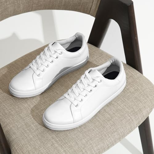 Jousen Mens Sneakers White Mens Casual Shoes Soft Breathable Fashion Sneakers for Mens3