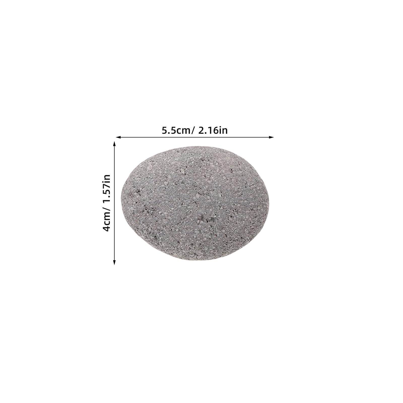 1 Beutel Heizsteine ​​für die Sauna – 1,9 kg / 4,2 lbs wärmespeichernde Saunasteine ​​für Holzöfen oder Kaminöfen – Lavasteine, vulkanisches Material, Dampfbadzubehör, 5–8 cm