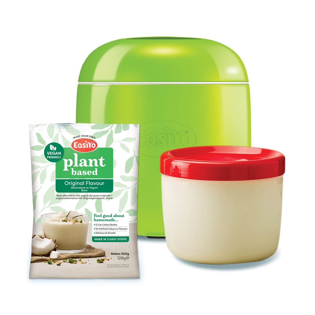 Buy Vegan Friendly Gift EasiYo Yoghurt Maker Starter Pack Includes Based Original Flavour