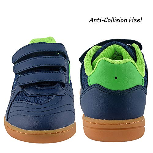 image for TIESTRA Boys Soccer Cleats Outdoor Indoor Youth Football Cleats Adjust