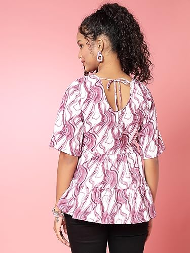Image of OOMPH! Women's Polyester Regular Fit Shirt