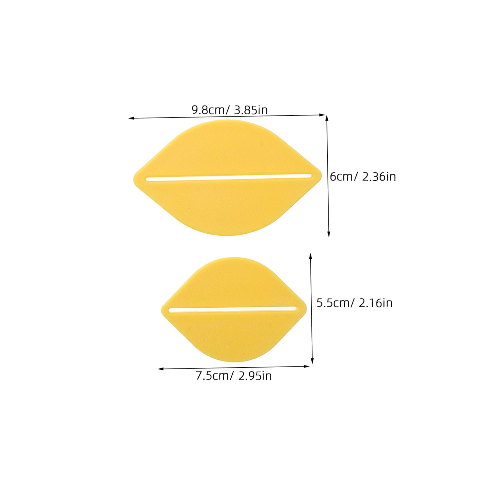 TOVINANNA 4pcs Clip Toothpaste Squeezer for Bathroom Easy Squeeze Tool for Toothpaste Cream Travel Friendly Squeezer Dispenser