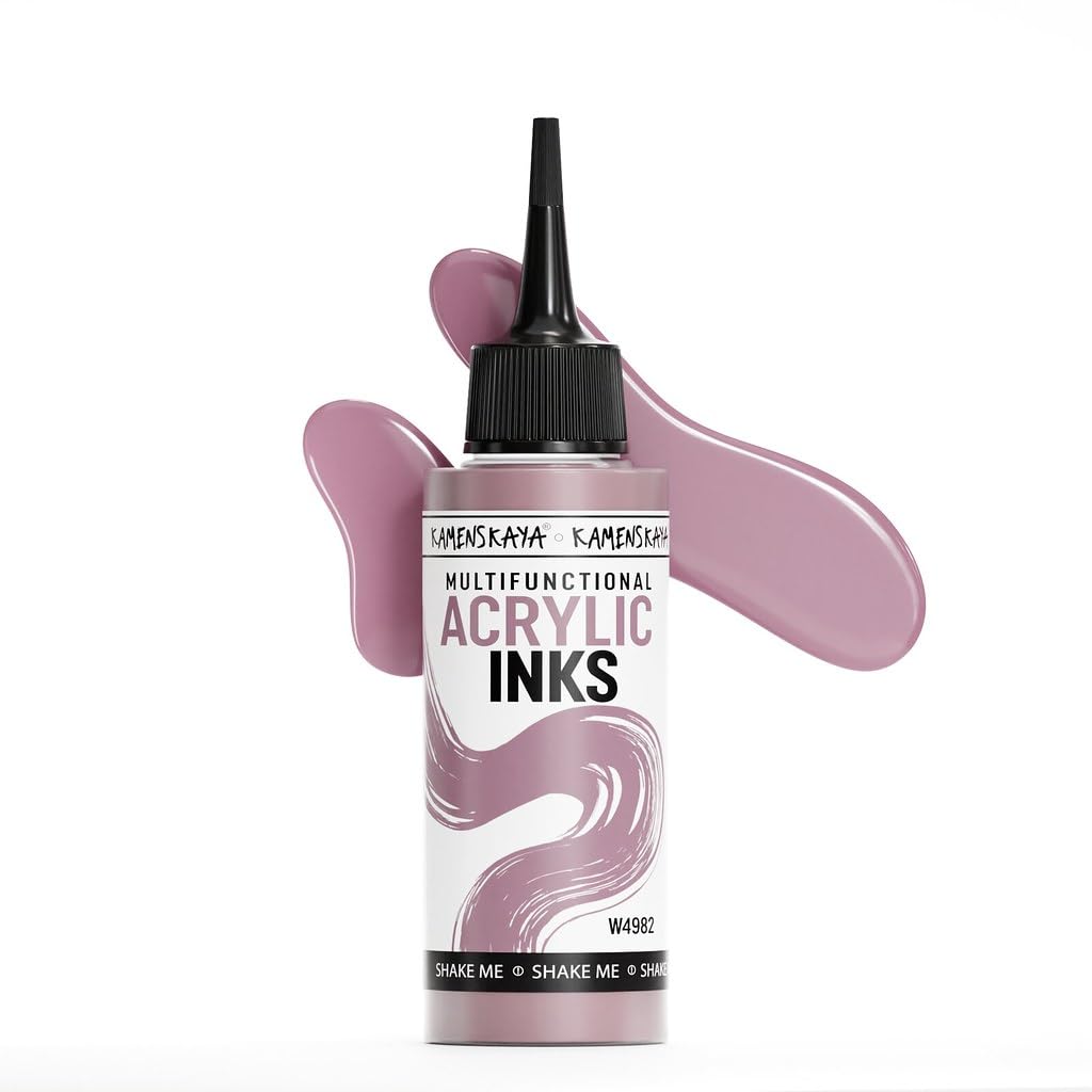 KAMENSKAYA Acrylic Inks for Artists - 'Lotus' Acrylic Ink, 3.38 Fl Oz (100 ml)