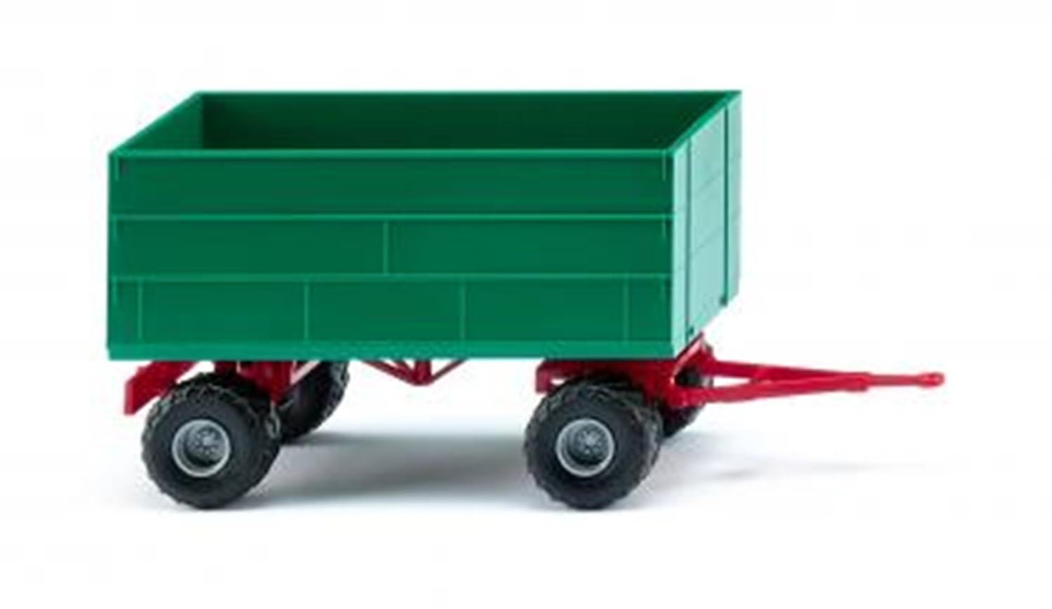 Wiking 38837 High Sided Agricultural Trailer HO Gauge, Green, 1:87