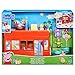Peppa Pig 2-in-1 Party Bus Playset with 3 Figures and 13 Accessory Pieces, Preschool Toys for Girls and Boys, Kids Gifts, Ages 3+