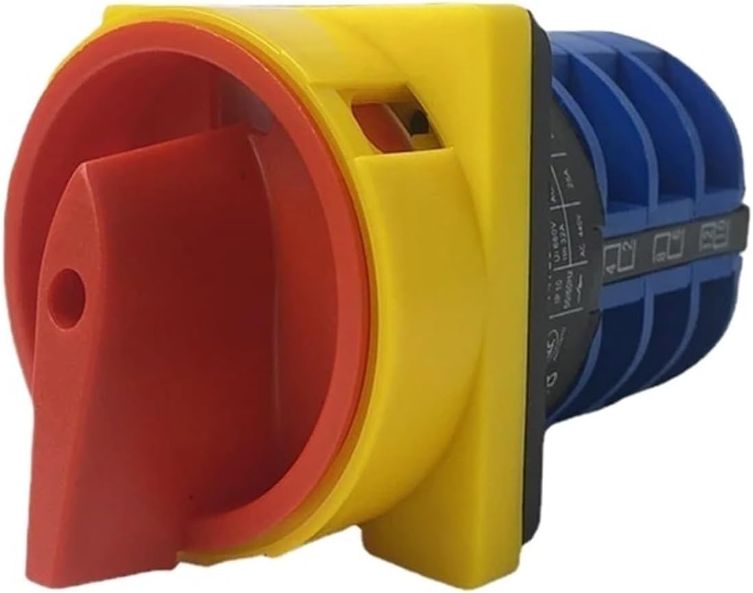 LW26GS-32/3 YMW26GS-32A 690V Pad Lock Power Cut Off Motorized Rotary Cam Switch Electrical Changeover Selector(Off-ON)